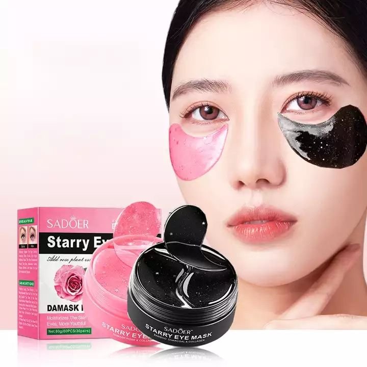 Wholesale Sadoer Private Label Bamboo Charcoal Rose Starry Eye Skin