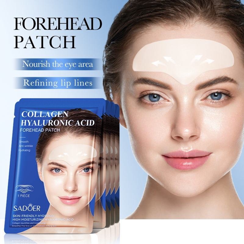 SADOER Hyaluronic Acid Collagen Hydrogel Forehead Patch Skincare Deep